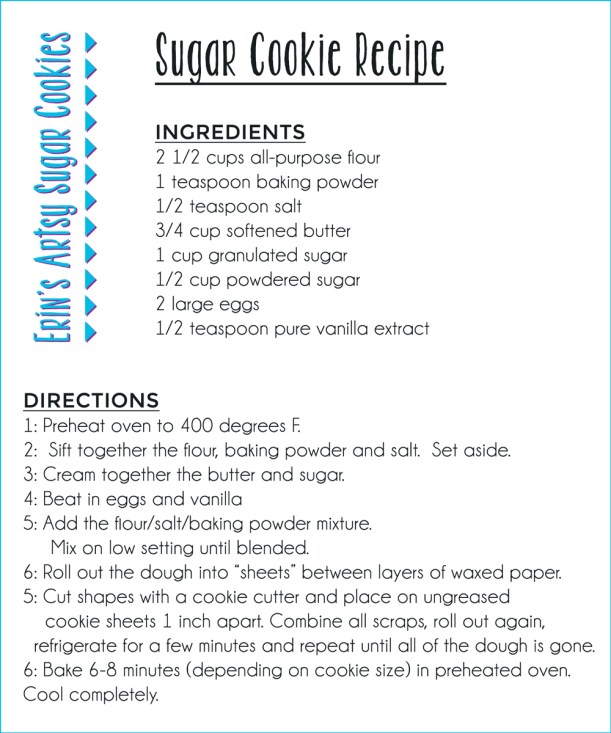 Printable recipe